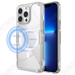 For iPhone 13/ 13 Pro / 13 Pro Max Protective Case Support Magnetic Charging with Airbag Clear Transparent Non-Yellow TPU + PC Shockproof Back Cover For iPhone 13/ 13 Pro / 13 Pro Max Protective Case Support Magnetic Charging with Airbag Clear Transparent Non-Yellow TPU + PC Shockproof Back Cover