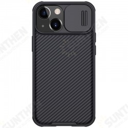 For iPhone 13 Mini/ 13/ 13 Pro/ 13 Pro Max Case Bumper with Lens Cover Shockproof Anti-Scratch TPU + PC Protective Case