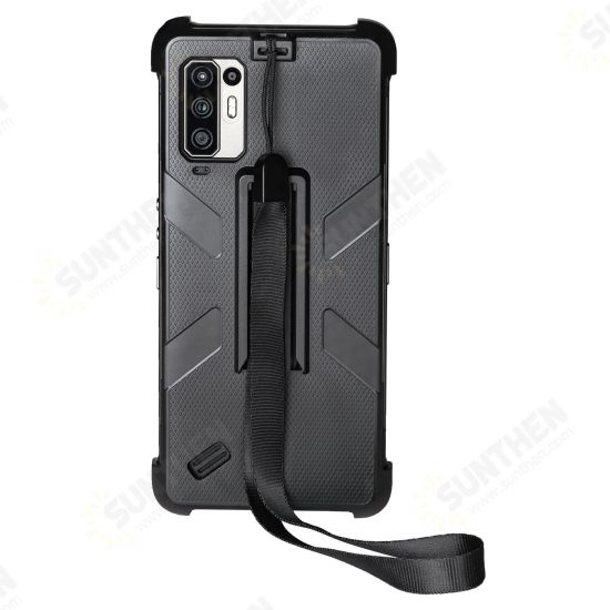 Original Shockproof Anti-Slip with Anti-Lost Hook TPU + PC Protective Case Back Cover for 10