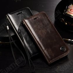 PC Leather Wallet Card Slot Bracket Case For iPhone 7 Plus/8 Plus PC Leather Wallet Card Slot Bracket Case For iPhone 7 Plus/8 Plus