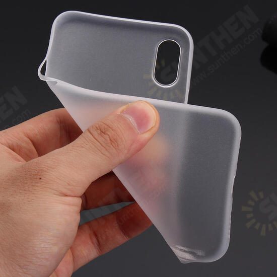 PP Ultra Thin Anti Fingerprint Protective Case for iPhone X