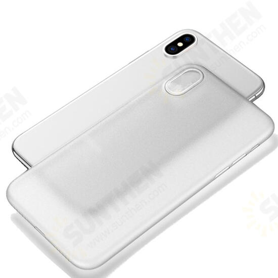 PP Ultra Thin Anti Fingerprint Protective Case for iPhone X