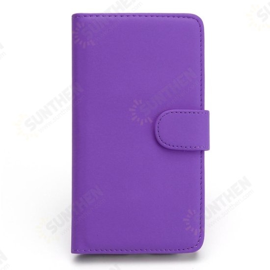 PU Leather Flip Wallet Card Slot Braceket Case For Samsung Galaxy Note 4