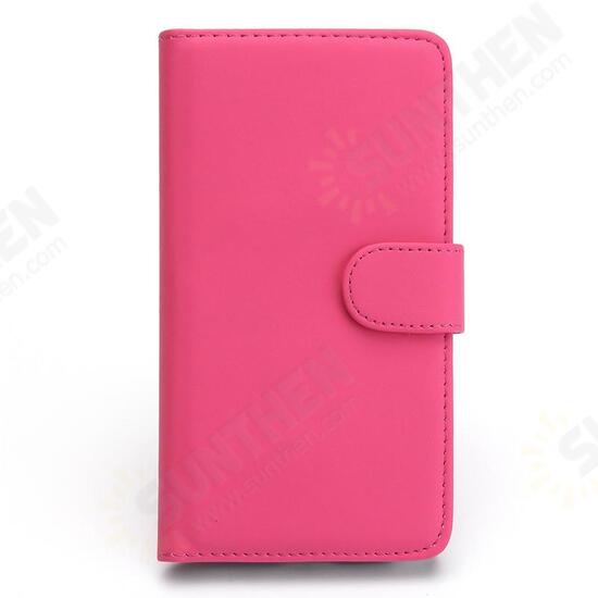 PU Leather Flip Wallet Card Slot Braceket Case For Samsung Galaxy Note 4