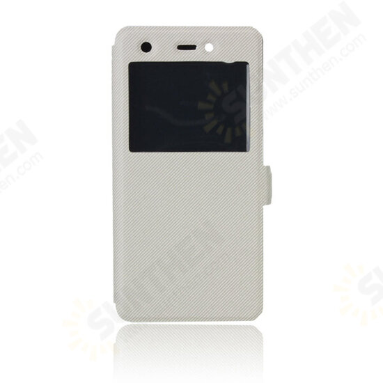 PU Leather Magnetic Flip Stand Window Case Cover Pouch Sleeve For Wiko Pulp 4G PU Leather Magnetic Flip Stand Window Case Cover Pouch Sleeve For Wiko Pulp 4G