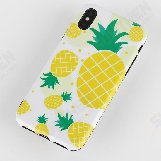 Pineapple Fruit Pattern Soft TPU Protective Case Back Cover for iPhone 7/ 8