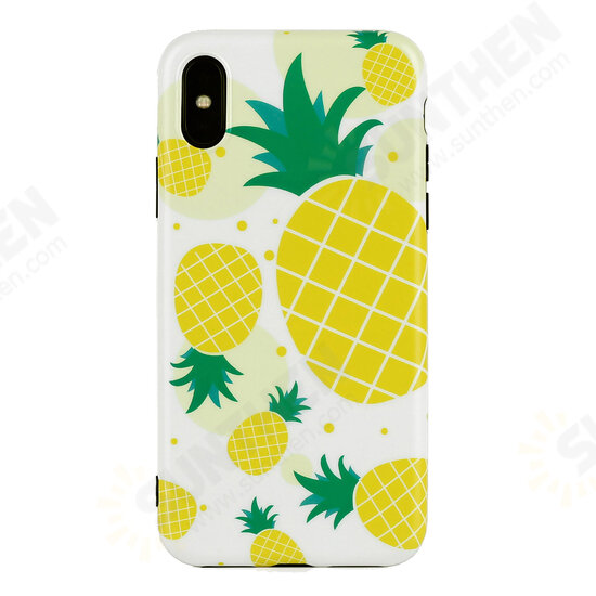 Pineapple Fruit Pattern Soft TPU Protective Case Back Cover for iPhone 7/ 8