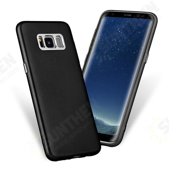 Plating Coating Shockproof Soft TPU Case Cover for Samsung Galaxy S8 Plus 6.2 Inch