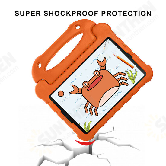 Portable Kids Friendly Safe EVA with Handle Bracket Stand Tablet Shockproof Protective Case for iPad 10.2 inch