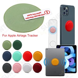 Portable Pure Silicone Protective Cover Sleeve for Apple Airtags bluetooth Tracker
