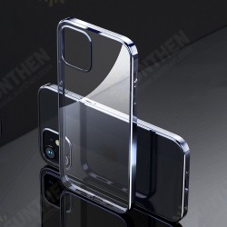 for iPhone 12 Pro Max / 12 / 12 Mini / 12 Pro Case Plating Ultra-Thin Transparent Non-Yellow Shockproof Soft TPU Protective Case for iPhone 12 Pro Max / 12 / 12 Mini / 12 Pro Case Plating Ultra-Thin Transparent Non-Yellow Shockproof Soft TPU Protective Case