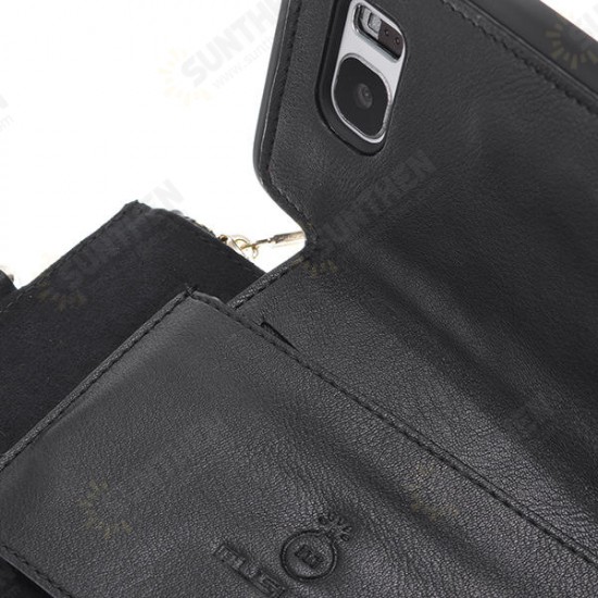 Removable PU Leather Wallet Case For Samsung Galaxy S7 Edge Removable PU Leather Wallet Case For Samsung Galaxy S7 Edge