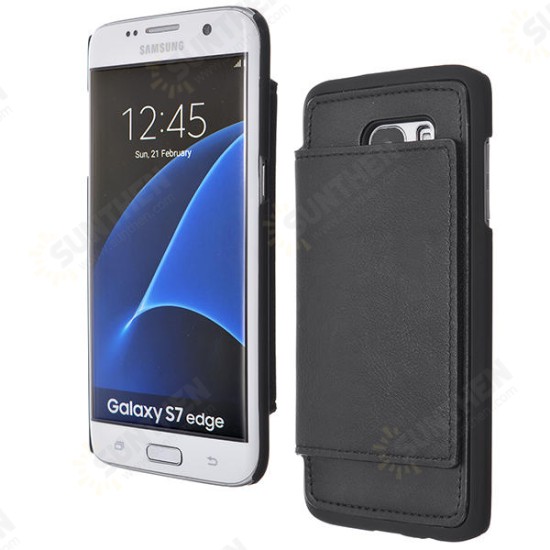 Removable PU Leather Wallet Case For Samsung Galaxy S7 Edge Removable PU Leather Wallet Case For Samsung Galaxy S7 Edge