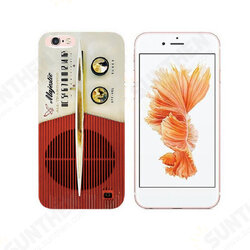 Retro Camera Tape Pattern TPU Shockproof Protective Case Back Cover for iPhone X / XS / XR / 6 / 6S / 7 / 6 Plus / 6S Plus