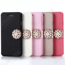 Retro Card Slots Bracket Flip Protective Case for iPhone 6Plus/6sPlus Retro Card Slots Bracket Flip Protective Case for iPhone 6Plus/6sPlus