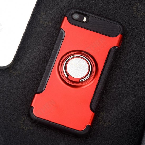 Ring Grip Stand Holder Case For iPhone X/7/8/6/6s/6 PLus/6s Plus/5/5s/SE