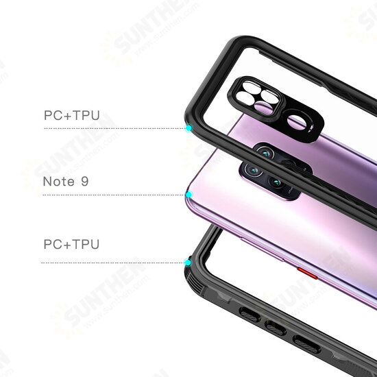 For Xiaomi Redmi Note 9 IP68 Waterproof Case Transparent Touch Screen PC + TPU Shockproof Dustproof Full Cover Protective Case Non-Original For Xiaomi Redmi Note 9 IP68 Waterproof Case Transparent Touch Screen PC + TPU Shockproof Dustproof Full Cover Protective Case Non-Original