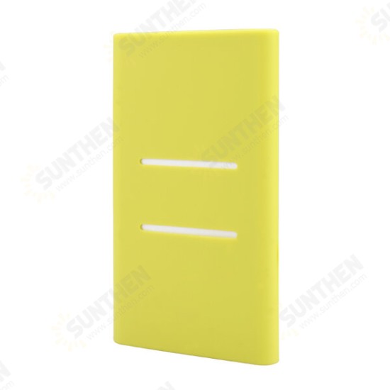 Silicone Protective Back Cover Case For Xiaomi 5000mAh Power Bank Non-original Silicone Protective Back Cover Case For Xiaomi 5000mAh Power Bank Non-original