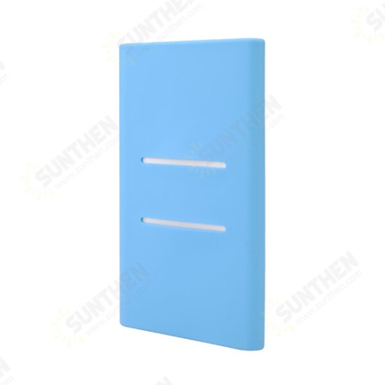 Silicone Protective Back Cover Case For Xiaomi 5000mAh Power Bank Non-original Silicone Protective Back Cover Case For Xiaomi 5000mAh Power Bank Non-original