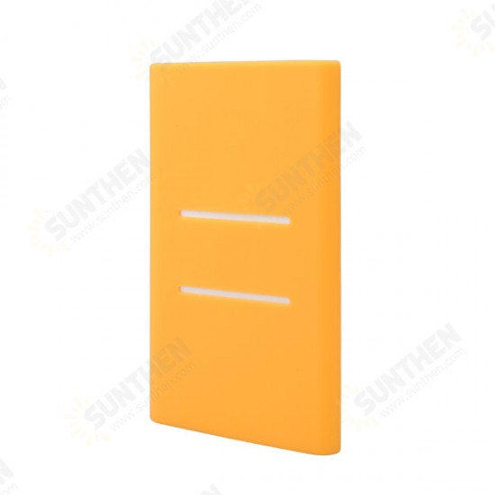 Silicone Protective Back Cover Case For Xiaomi 5000mAh Power Bank Non-original Silicone Protective Back Cover Case For Xiaomi 5000mAh Power Bank Non-original