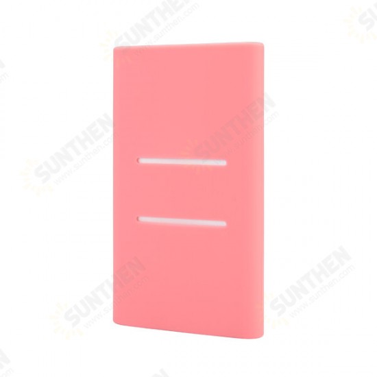 Silicone Protective Back Cover Case For Xiaomi 5000mAh Power Bank Non-original Silicone Protective Back Cover Case For Xiaomi 5000mAh Power Bank Non-original