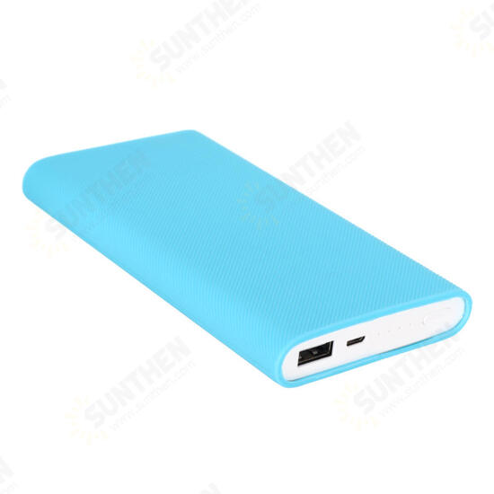 Silicone Protective Back Cover Case For Xiaomi Mi 2nd Generation Power Bank 10000mAh Non-original Silicone Protective Back Cover Case For Xiaomi Mi 2nd Generation Power Bank 10000mAh Non-original