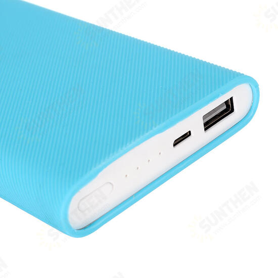 Silicone Protective Back Cover Case For Xiaomi Mi 2nd Generation Power Bank 10000mAh Non-original Silicone Protective Back Cover Case For Xiaomi Mi 2nd Generation Power Bank 10000mAh Non-original