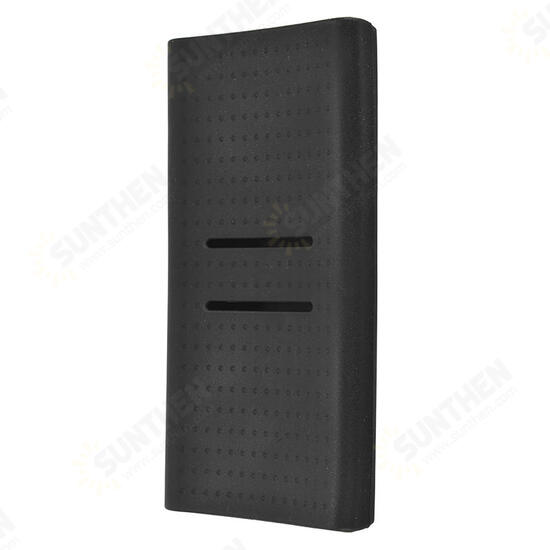 Silicone Protective Back Cover Case For Xiaomi Power Bank 2 20000mAh Non-original Silicone Protective Back Cover Case For Xiaomi Power Bank 2 20000mAh Non-original