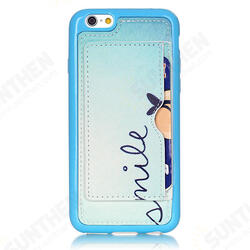 Smile Pattern Back Holder Case For iPhone 6 Plus & 6s Plus