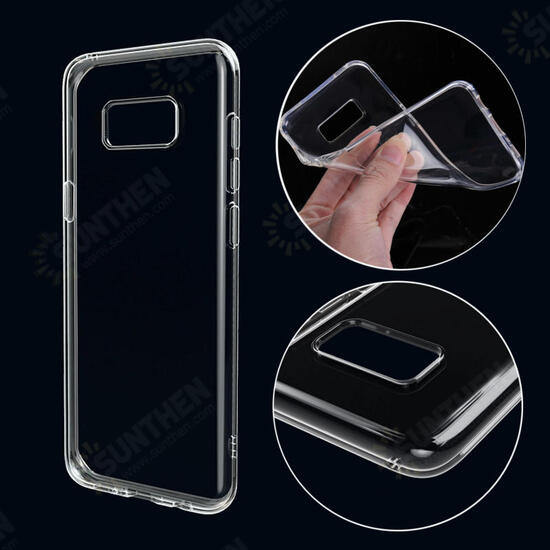 Soft TPU Ultra Thin Transparent Back Case for Samsung Galaxy S8