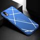 Stripped Lines Pattern Micro Matte Anti Fingerprint Case For iPhone X