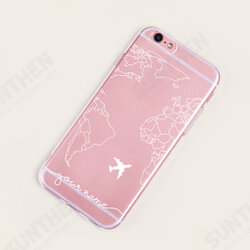 Travel Pattern Transparent Non-Yellow Ultra-Thin Shockproof TPU Protective Case Back Cover for iPhone XS / XS Max / 6 / 6S Travel Pattern Transparent Non-Yellow Ultra-Thin Shockproof TPU Protective Case Back Cover for iPhone XS / XS Max / 6 / 6S
