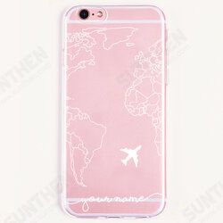 Travel Pattern Transparent Non-Yellow Ultra-Thin Shockproof TPU Protective Case Back Cover for iPhone XS / XS Max / 6 / 6S Travel Pattern Transparent Non-Yellow Ultra-Thin Shockproof TPU Protective Case Back Cover for iPhone XS / XS Max / 6 / 6S