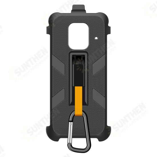 For 14 Case Multifunctional Shockproof Anti-Slip with Anti-Lost Hook PC Protective Case Back Cover