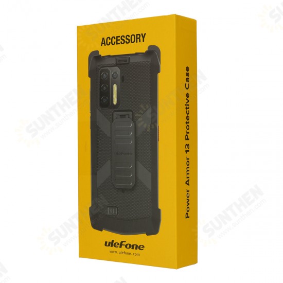 For Power 13 Case Multifunctional Shockproof Anti-Slip with Anti-Lost Hook TPU + PC Protective Case Back Cover