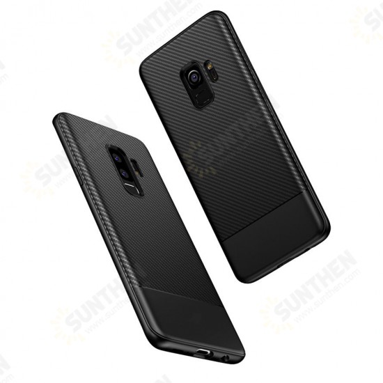 Ultra Thin Carbon Fiber Soft TPU Case for Samsung Galaxy S9 Plus