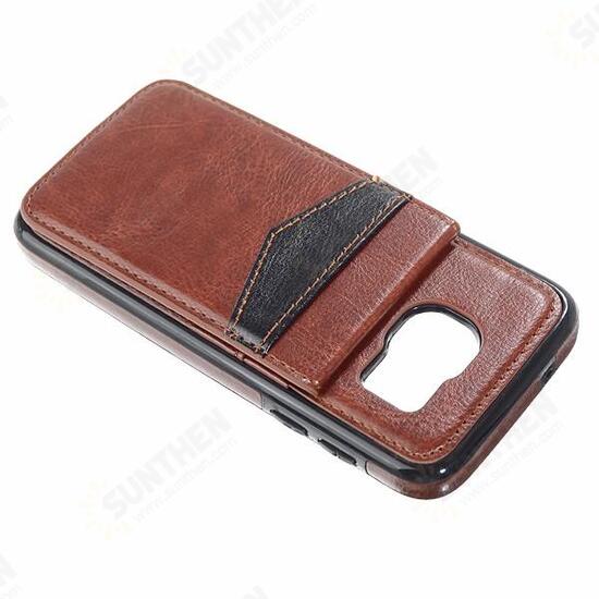 Universal Multifunction PU Leather Magnetic Buckle Phone Case Card Holder for Samsung Galaxy S7 Edge