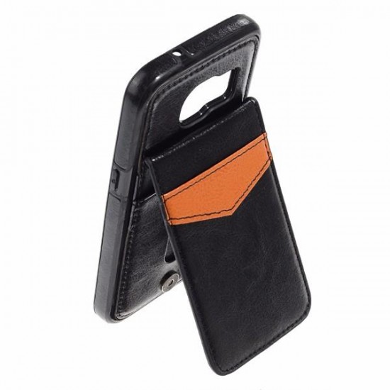 Universal Multifunction PU Leather Magnetic Buckle Phone Case Card Holder for Samsung Galaxy S7 Edge