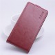Up-down Flip Synthetic Leather PC Back Cover Case For Samsung Galaxy A9