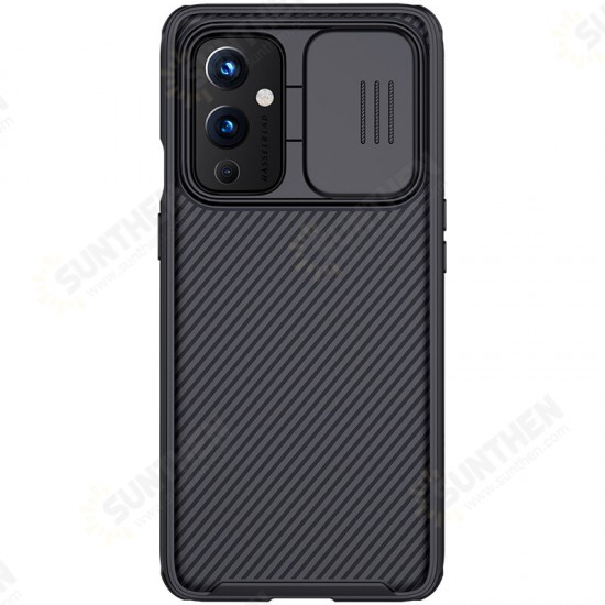 [Upgrade Version] for OnePlus 9 Case Bumper with Lens Cover Shockproof Anti-Scratch TPU + PC Protective Case