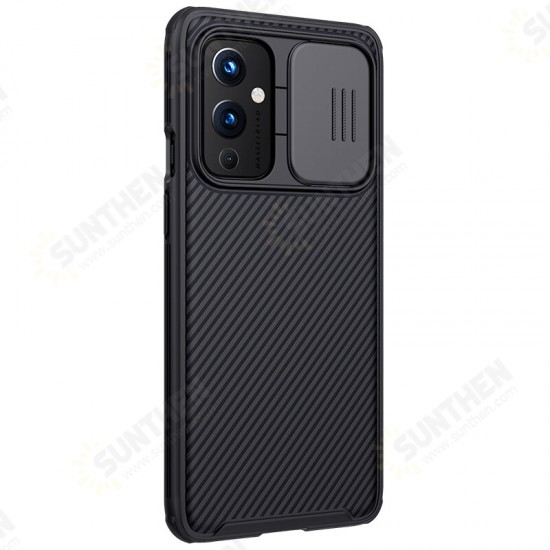 [Upgrade Version] for OnePlus 9 Case Bumper with Lens Cover Shockproof Anti-Scratch TPU + PC Protective Case