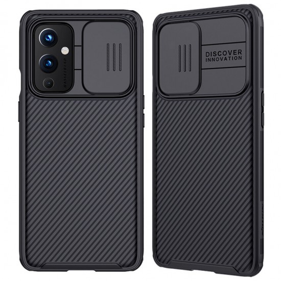 [Upgrade Version] for OnePlus 9 Case Bumper with Lens Cover Shockproof Anti-Scratch TPU + PC Protective Case