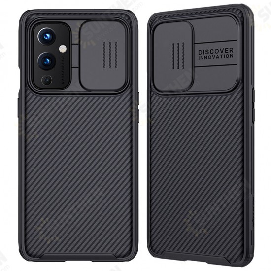 [Upgrade Version] for OnePlus 9 Case Bumper with Lens Cover Shockproof Anti-Scratch TPU + PC Protective Case