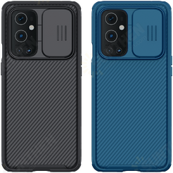 [Upgrade Version] for OnePlus 9 Pro Case Bumper with Lens Cover Shockproof Anti-Scratch TPU + PC Protective Case