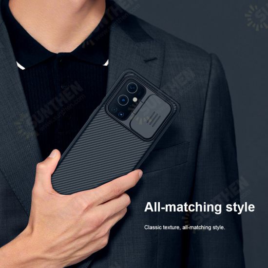 [Upgrade Version] for OnePlus 9 Pro Case Bumper with Lens Cover Shockproof Anti-Scratch TPU + PC Protective Case