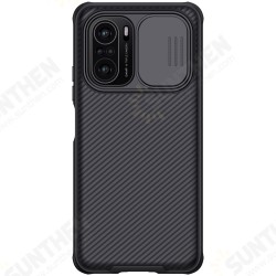 [Upgrade Version] for POCO F3 Global Version Case Bumper with Lens Cover Shockproof Anti-Scratch TPU + PC Protective Case