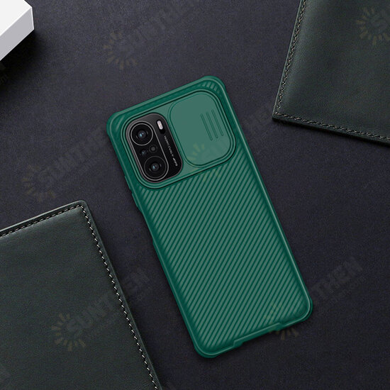 [Upgrade Version] for POCO F3 Global Version Case Bumper with Lens Cover Shockproof Anti-Scratch TPU + PC Protective Case