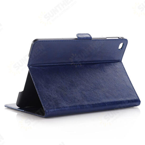 WLD A005 Belt Buckle Shell Flip PU Leather Protective Cases For iPad Mini 4