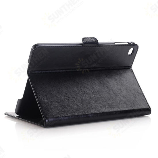 WLD A005 Belt Buckle Shell Flip PU Leather Protective Cases For iPad Mini 4