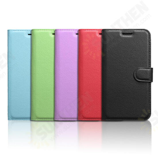 Wallet Leather Card holder PU Case Cover For Huawei Y6 Elite 4G / Y5II 2